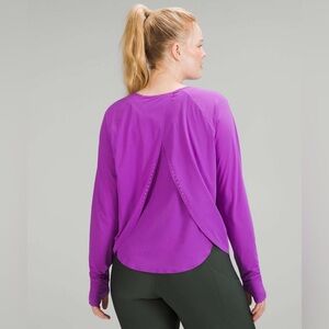 Lululemon UV Protection Running Long sleeve shirt